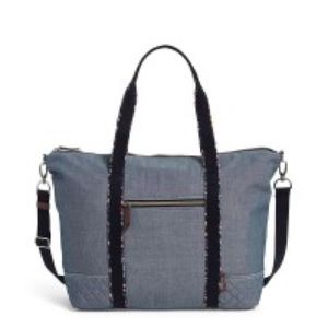 Vera Bradley Chambray Tote Bag